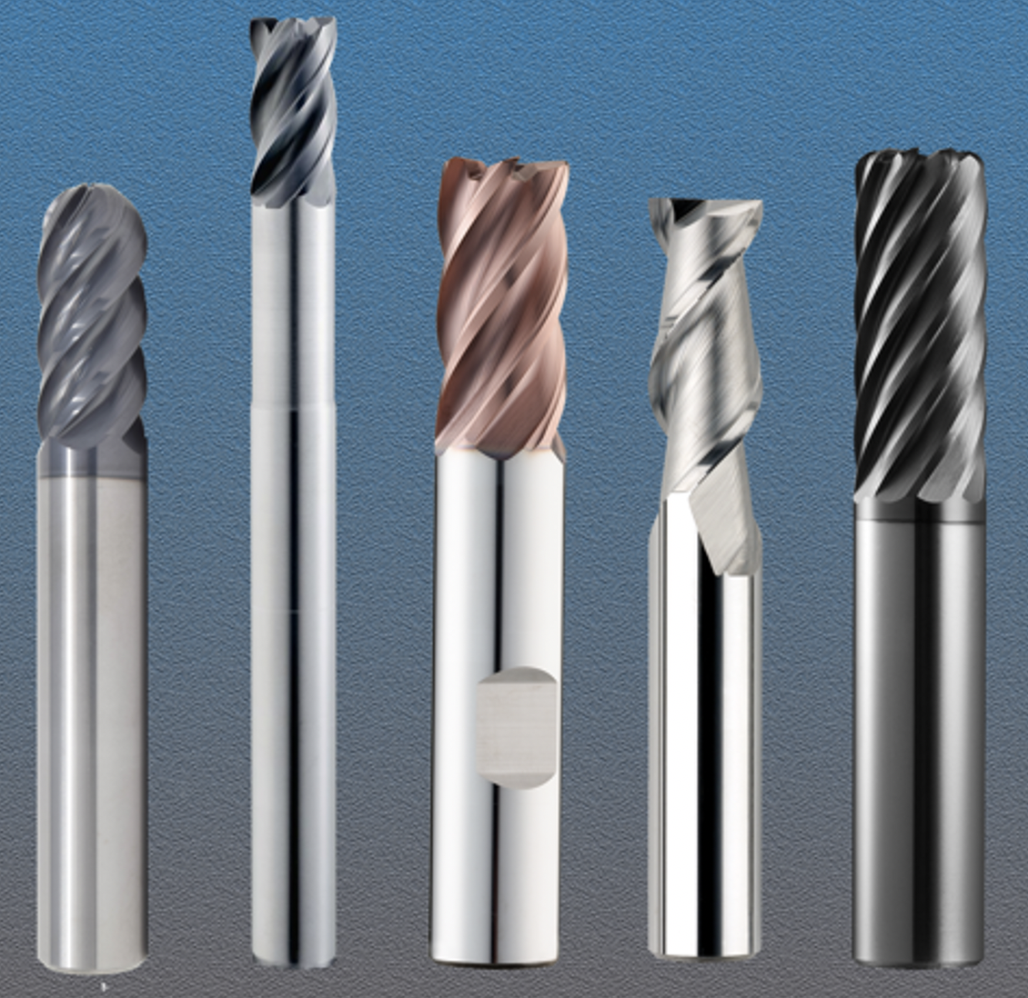 KYOCERA SGS and other cutting tool manufacturers offer a wide variety of application and material-specific grades, coatings and geometries. (Image courtesy of KYOCERA SGS Precision Tools)